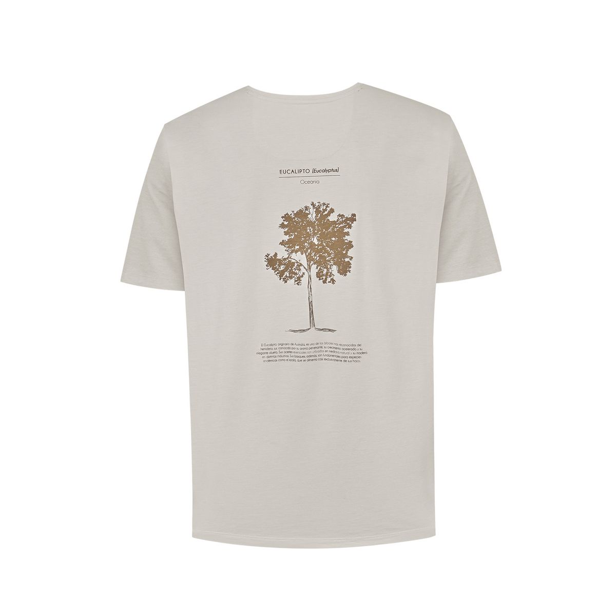 ROCKFORD - Polera Algodón Hombre Onetree Beige ROCKFORD