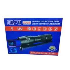 GENERICO - LINTERNA LED MULTIFUNCIÓN DE DOBLE FUENTE DE LUZ