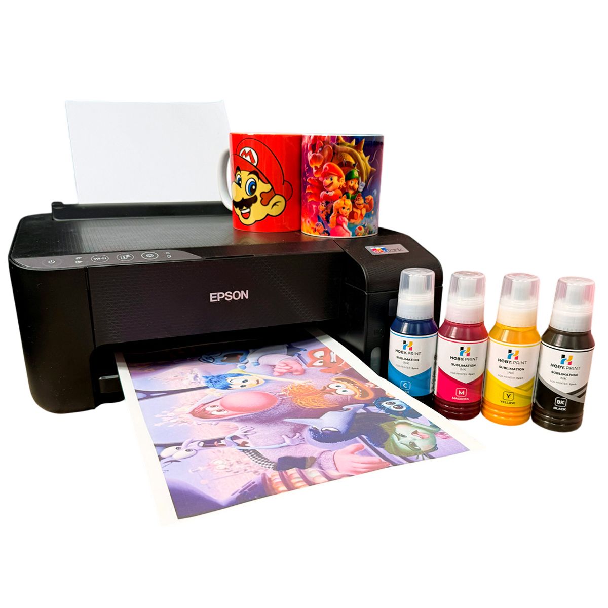 GENERICO - Tintas de sublimación compatible con Epson Ecotank
