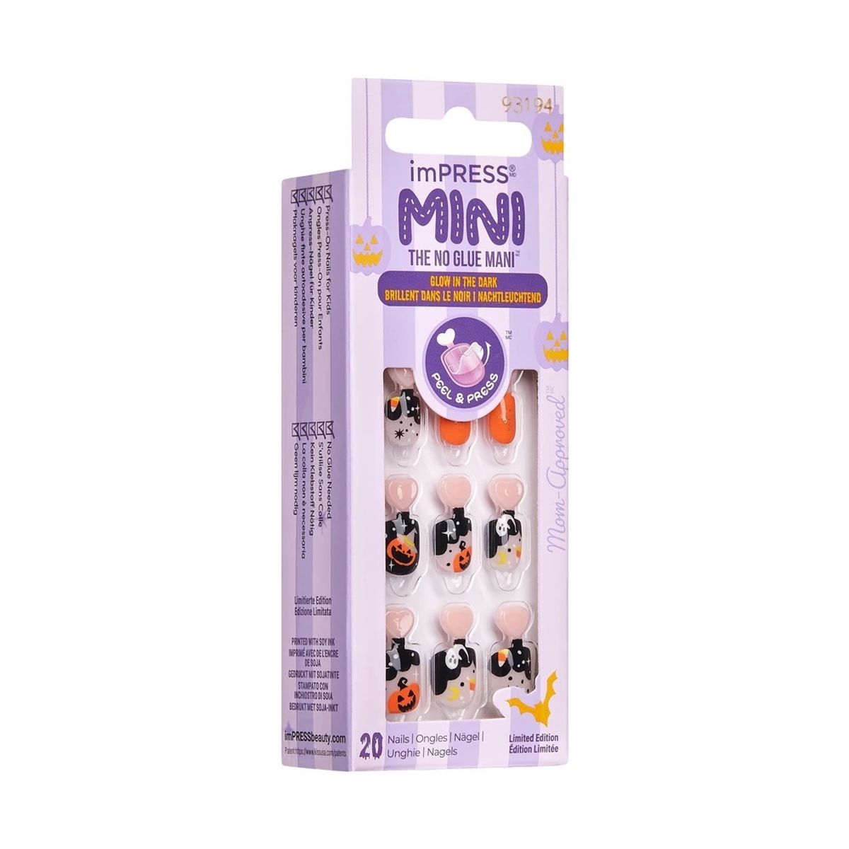 KISS - Uñas Postizas Press - On Kids Wilked Halloween