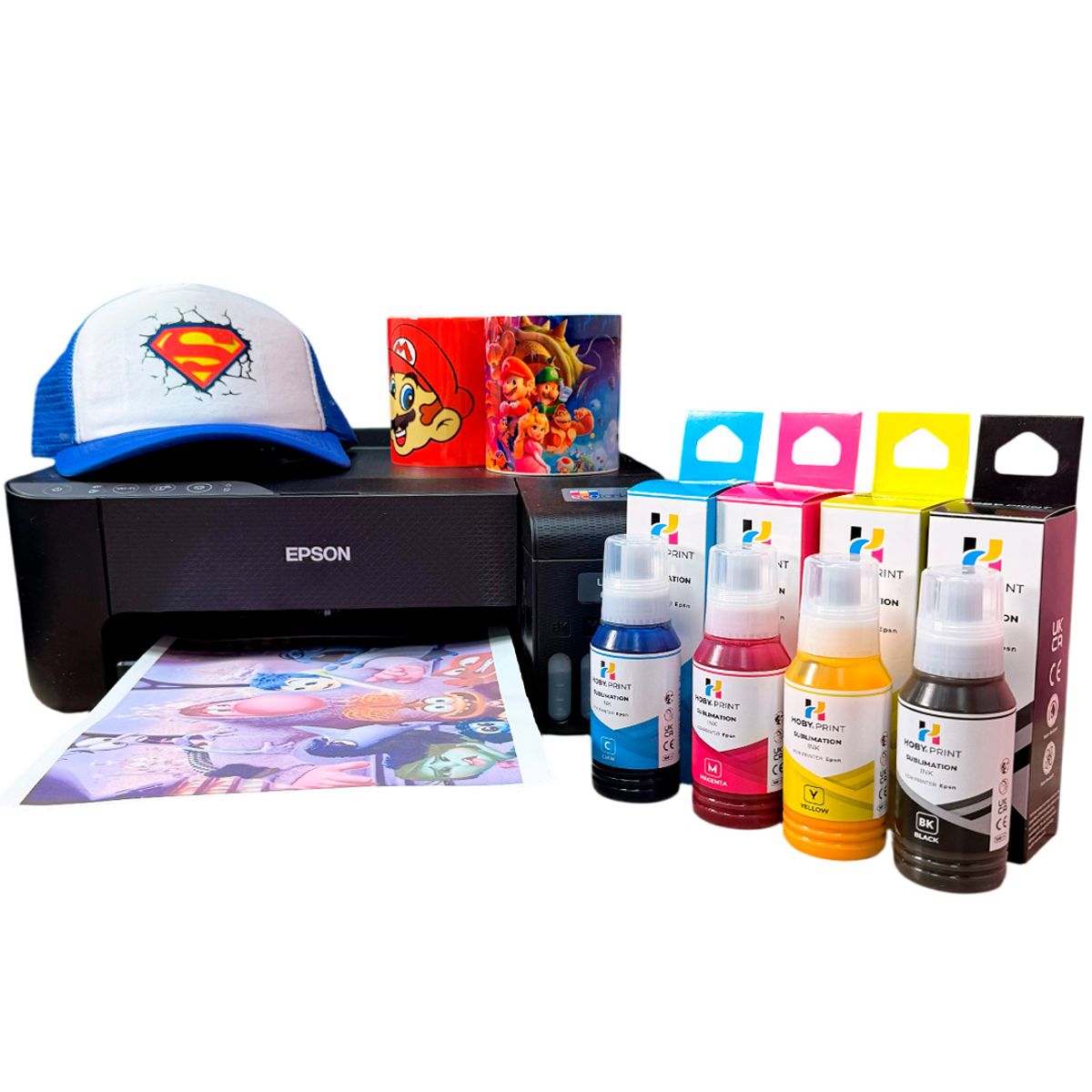 GENERICO - Tintas de sublimación compatible con Epson Ecotank