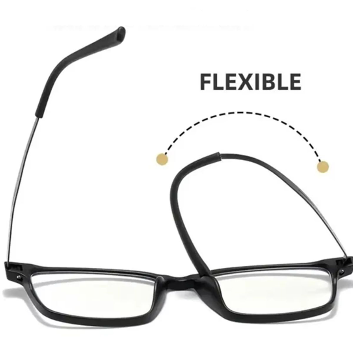 JM - Lente De Lectura De Titanio Anti Luz Azul Antirreflejo Anteojos Presbicia Gafas Ópticas
