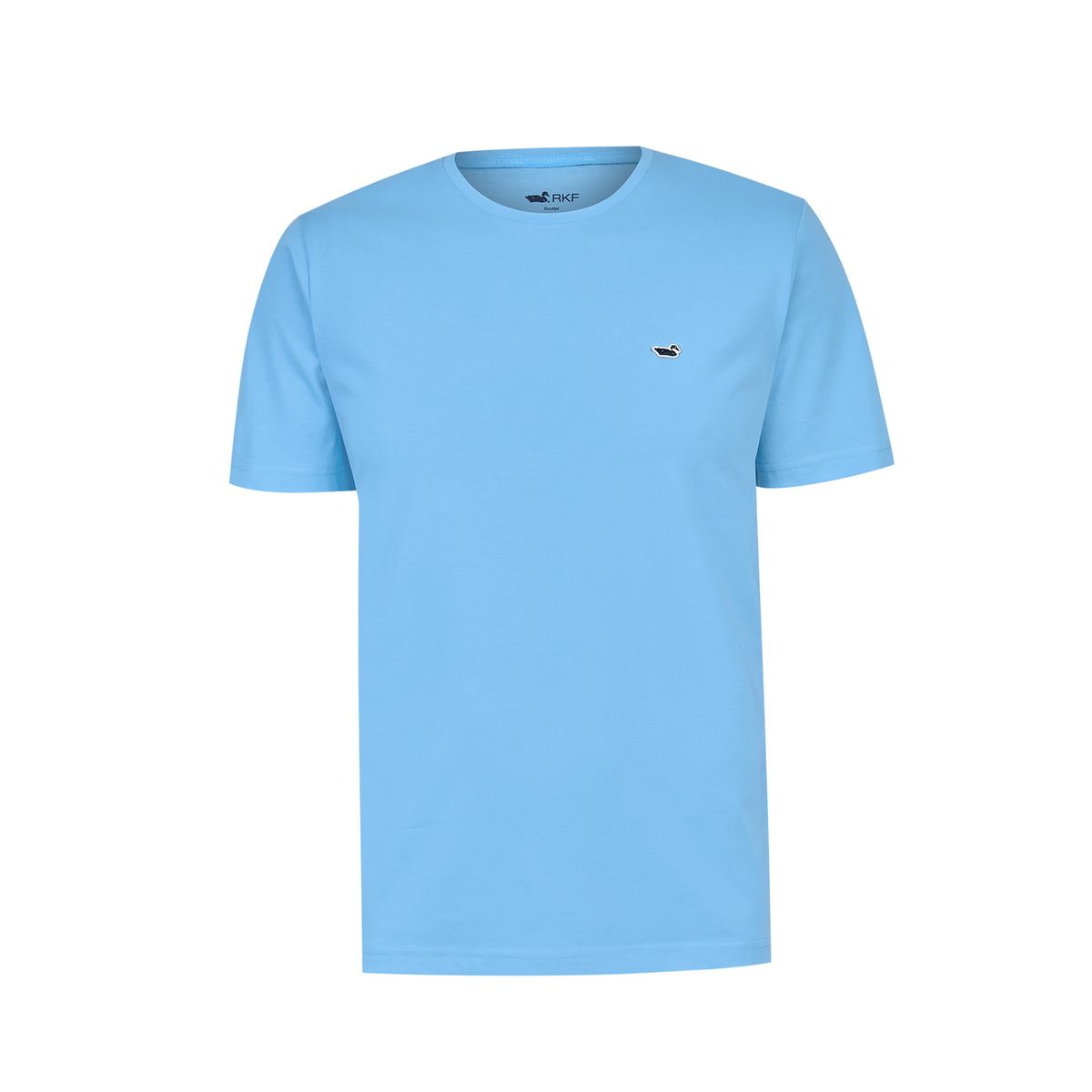 ROCKFORD - Polera Algodón Hombre Essential Azul ROCKFORD