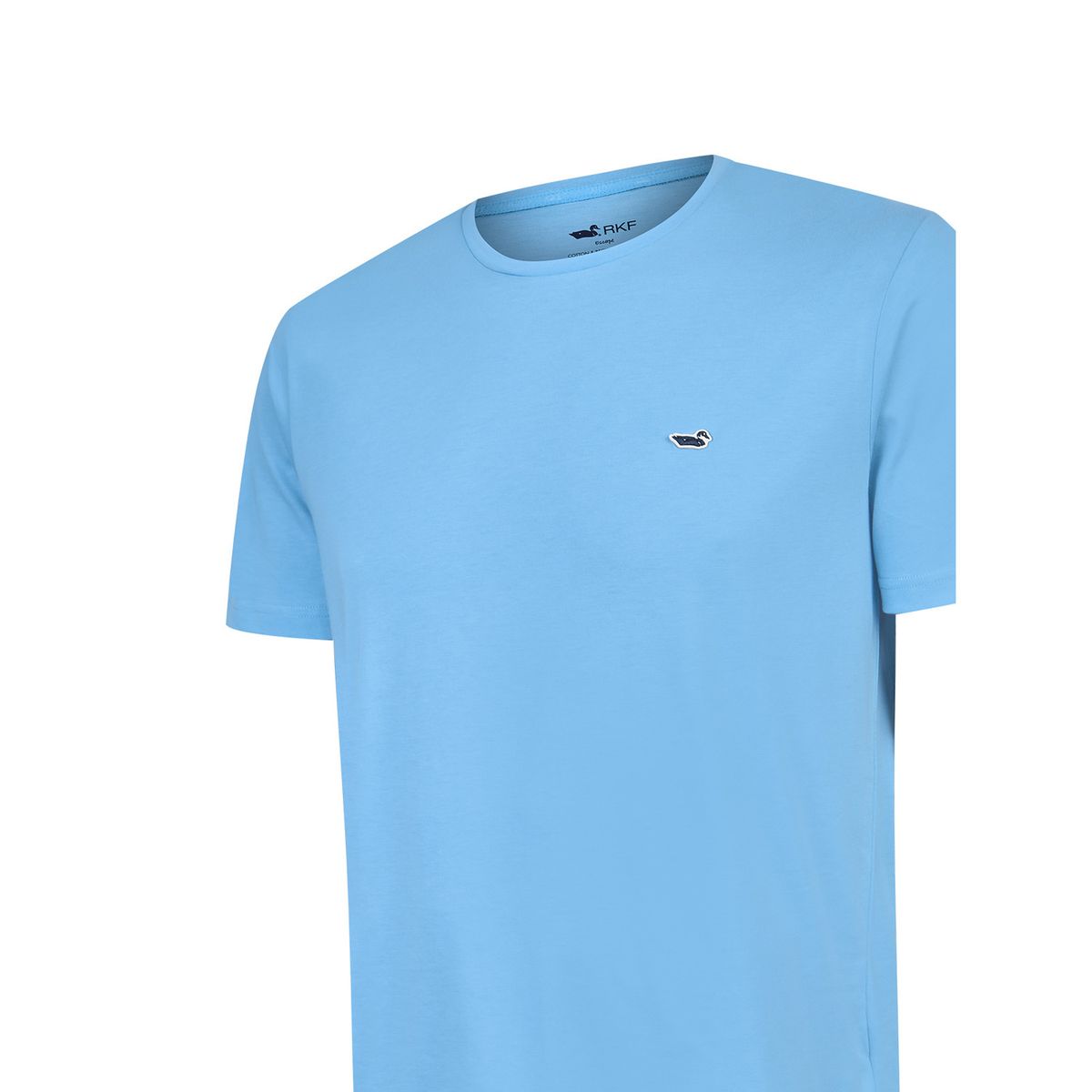 ROCKFORD - Polera Algodón Hombre Essential Azul ROCKFORD
