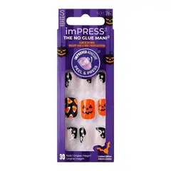 KISS - Uñas Postizas Press - On Lazy Bones Halloween