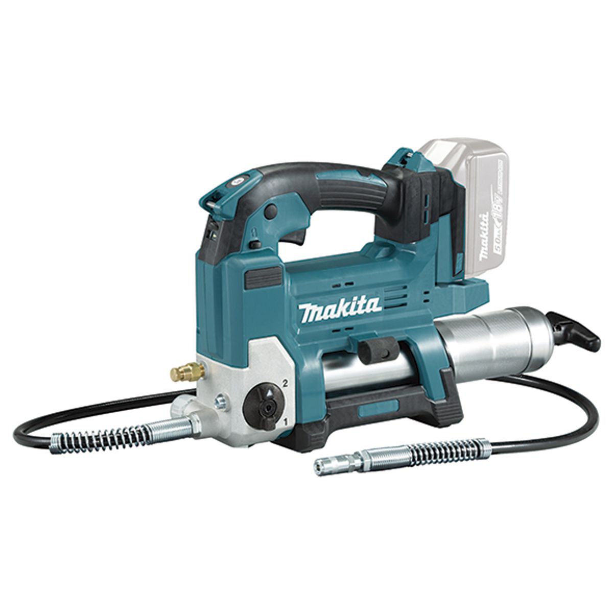 MAKITA - Pistola Engrasadora 10000psi Inalámbrica Makita DGP180 6,0 Ah