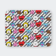 GENERICO - Mousepad 20x24 cm - Diseño BT21 Pop Parade