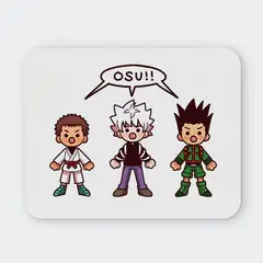 GENERICO - Mousepad 20x24 cm - Diseño Hunter Trio Osu