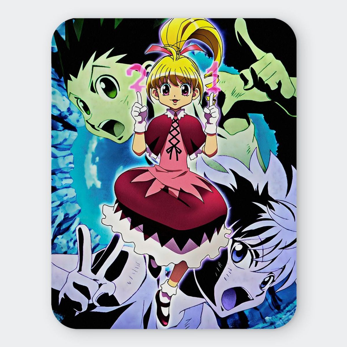GENERICO - Mousepad 20x24 cm - Diseño Bisky & Apprentices Greed Aura