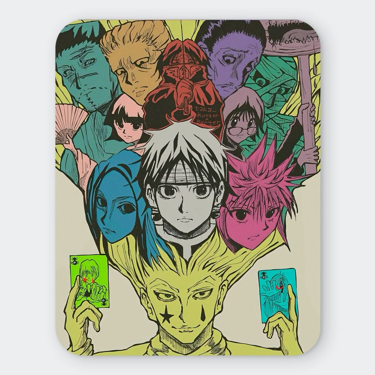 GENERICO - Mousepad 20x24 cm - Diseño Genei Ryodan Phantom Souls
