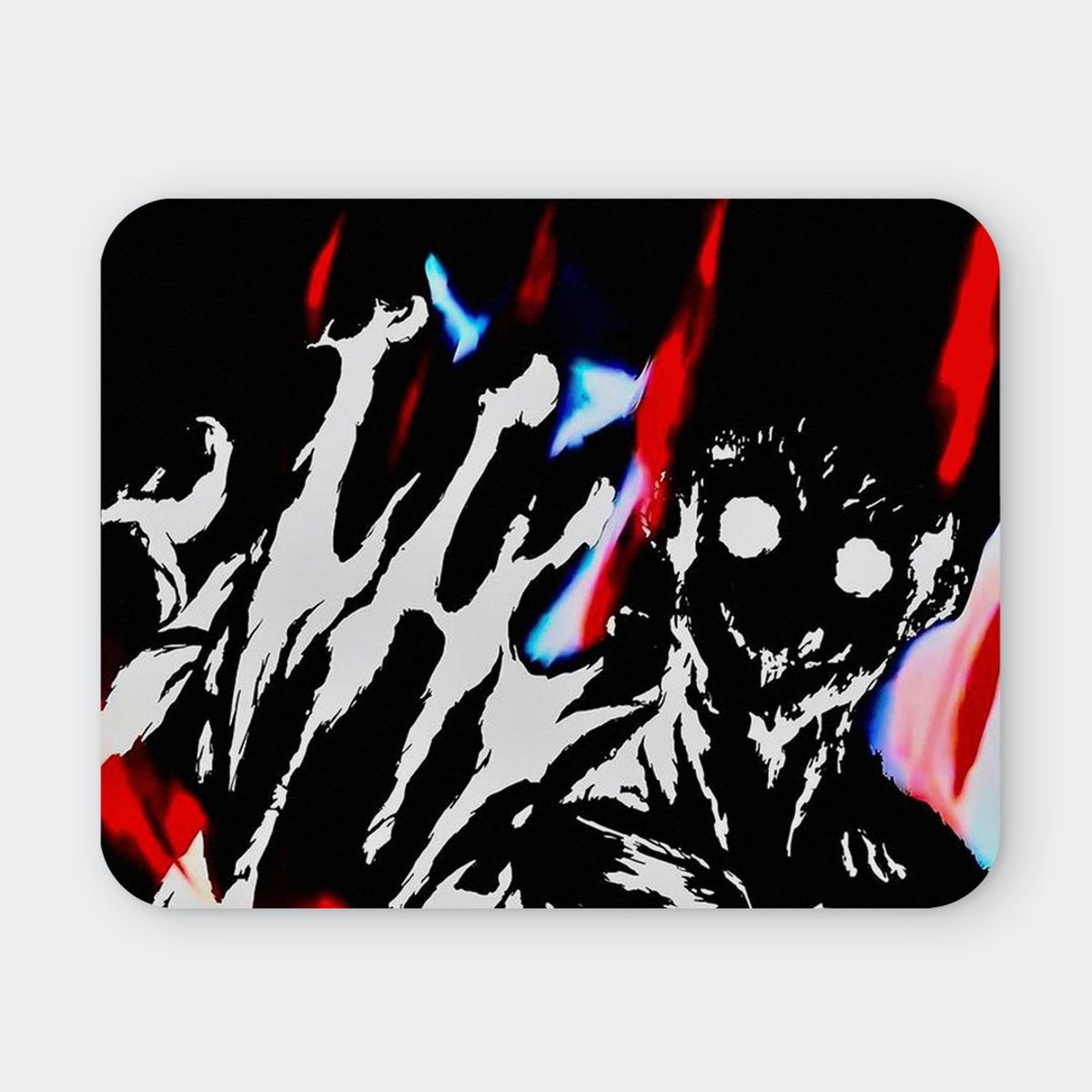GENERICO - Mousepad 20x24 cm - Diseño Gon Dark Glitch Silhouette