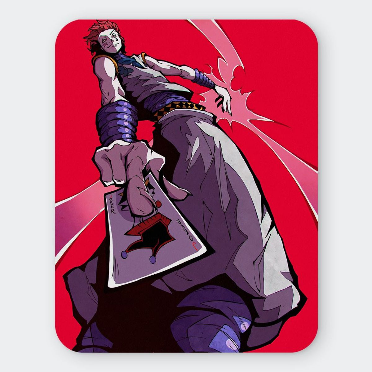 GENERICO - Mousepad 20x24 cm - Diseño Hisoka Morow Bungee Joker