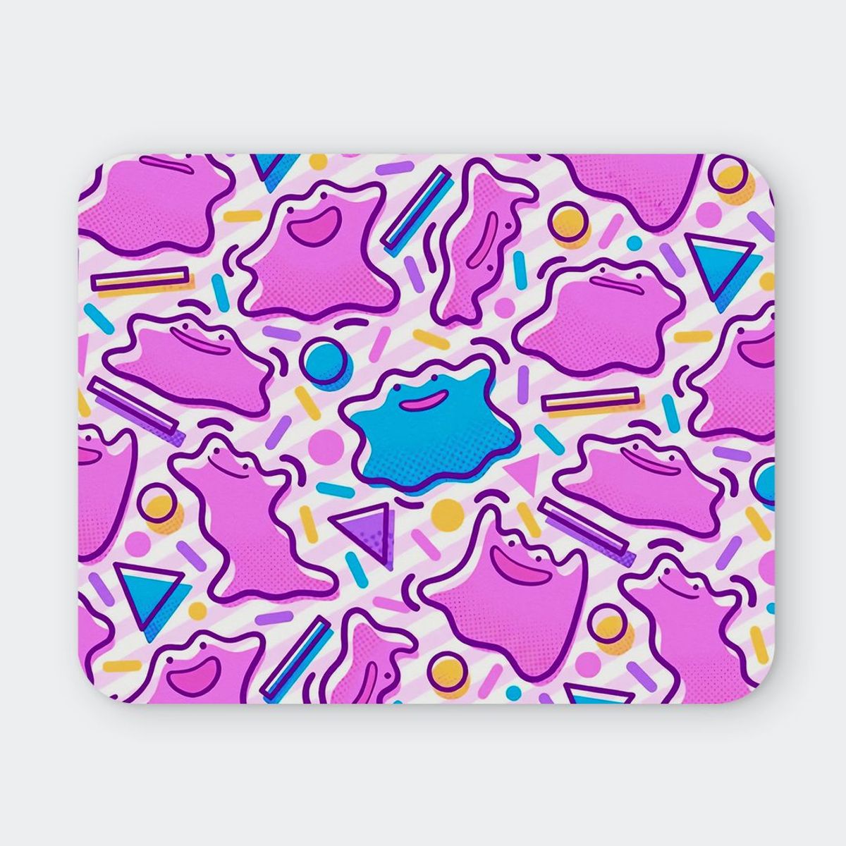 GENERICO - Mousepad 20x24 cm - Diseño Ditto Shapes & Shiny Pattern
