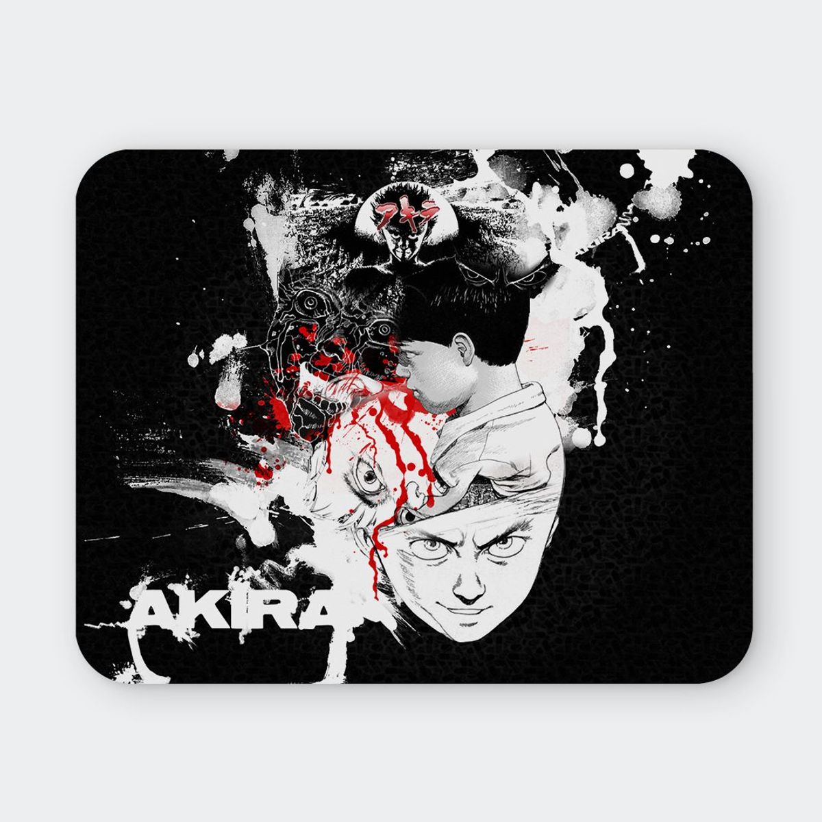 GENERICO - Mousepad 20x24 cm - Diseño Akira Crimson Chaos Splatter