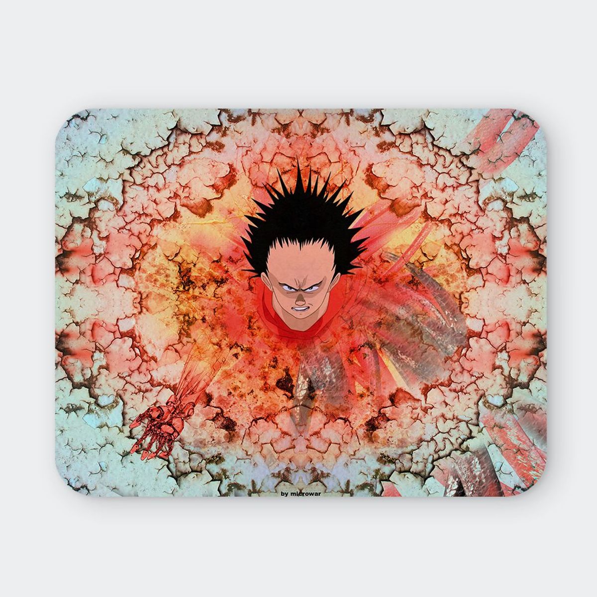 GENERICO - Mousepad 20x24 cm - Diseño Akira Tetsuo Awakening Fracture