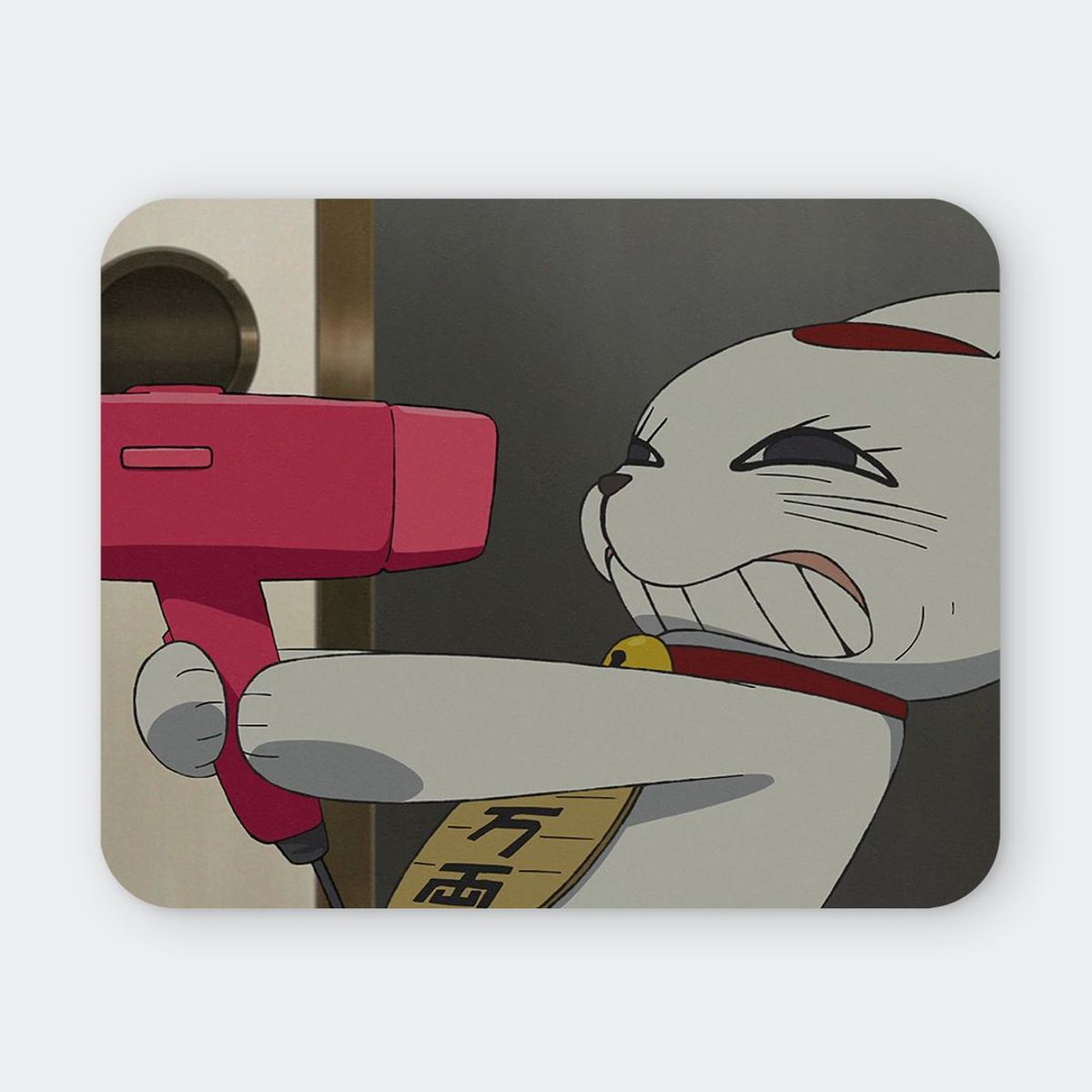 GENERICO - Mousepad 20x24 cm - Diseño Dandadan Turbo-Granny Hairdryer Attack
