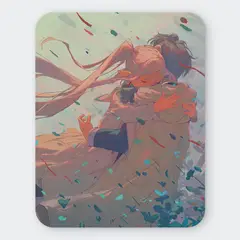 GENERICO - Mousepad 20x24 cm - Diseño Frieren & Himmel: Timeless Embrace