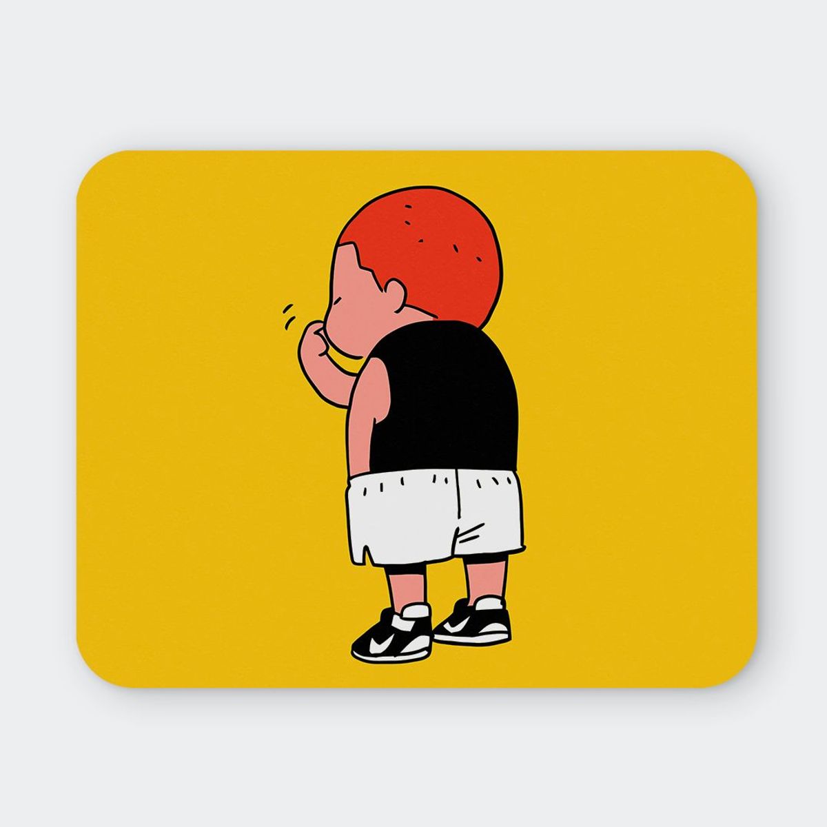GENERICO - Mousepad 20x24 cm - Diseño Hanamichi Sakuragi Chibi Solitude