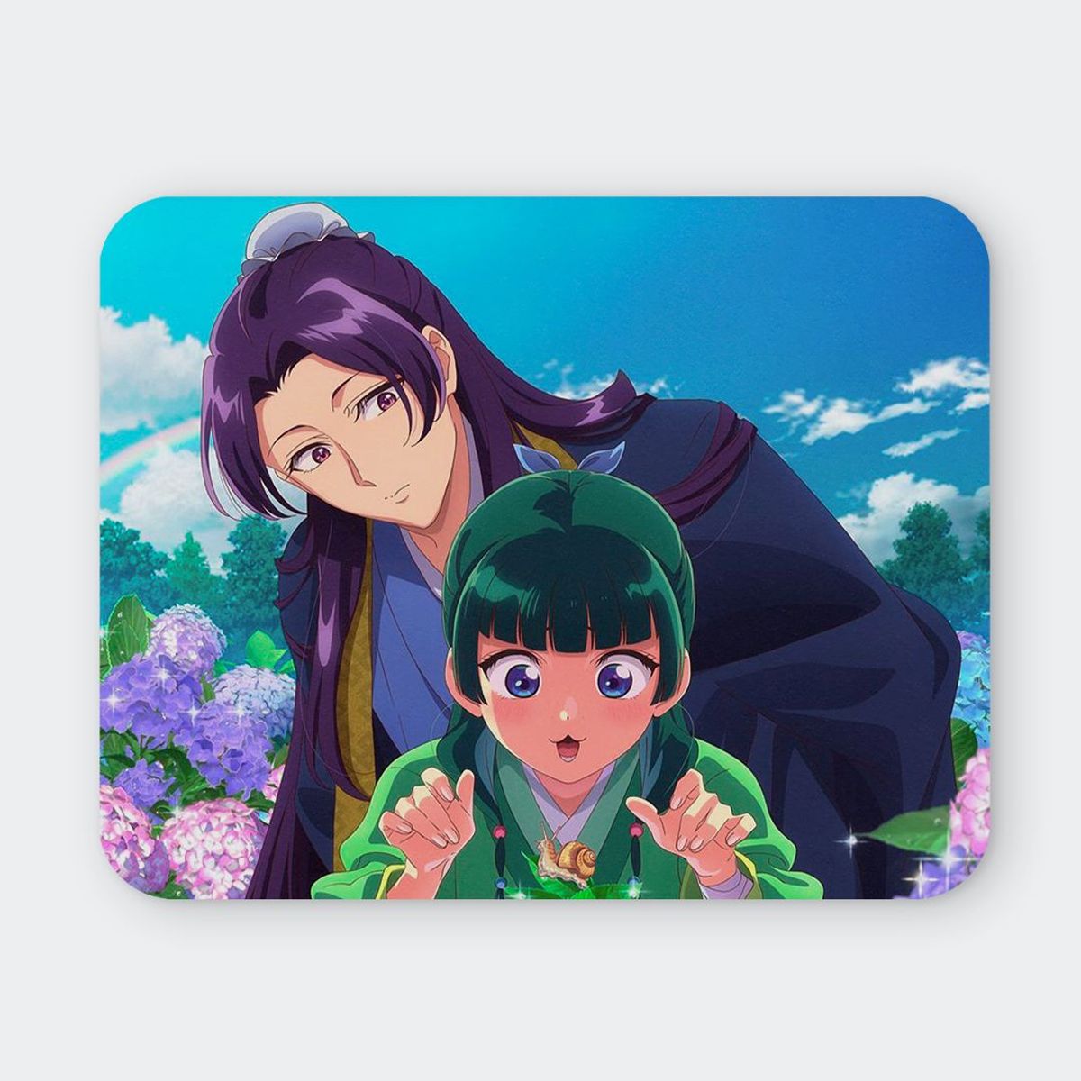 GENERICO - Mousepad 20x24 cm - Diseño Maomao & Jinshi Garden Discovery