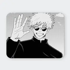 GENERICO - Mousepad 20x24 cm - Diseño Gojo Manga Style Greeting