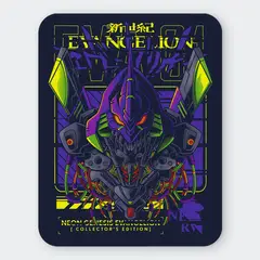 GENERICO - Mousepad 20x24 cm - Diseño Eva-01 Neon Berserk Collector