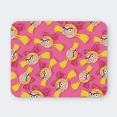 GENERICO - Mousepad 20x24 cm - Diseño Helga Pataki Pink Pattern