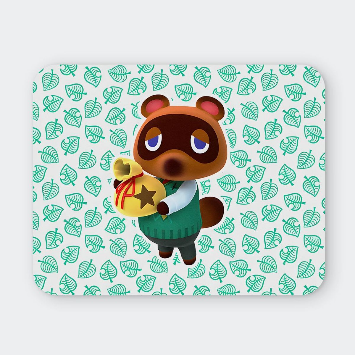GENERICO - Nombre del producto Mousepad 20x24 cm - Diseño Tom Nook Bell Bag Tycoon