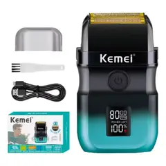 KEMEI - Shaver Profesional Km-t420: Potencia De 3 Velocidades