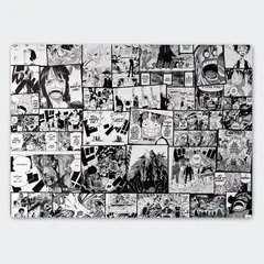 GENERICO - Tabla para picar Artisticat - Diseño One Piece Manga - 28,5x39 cm