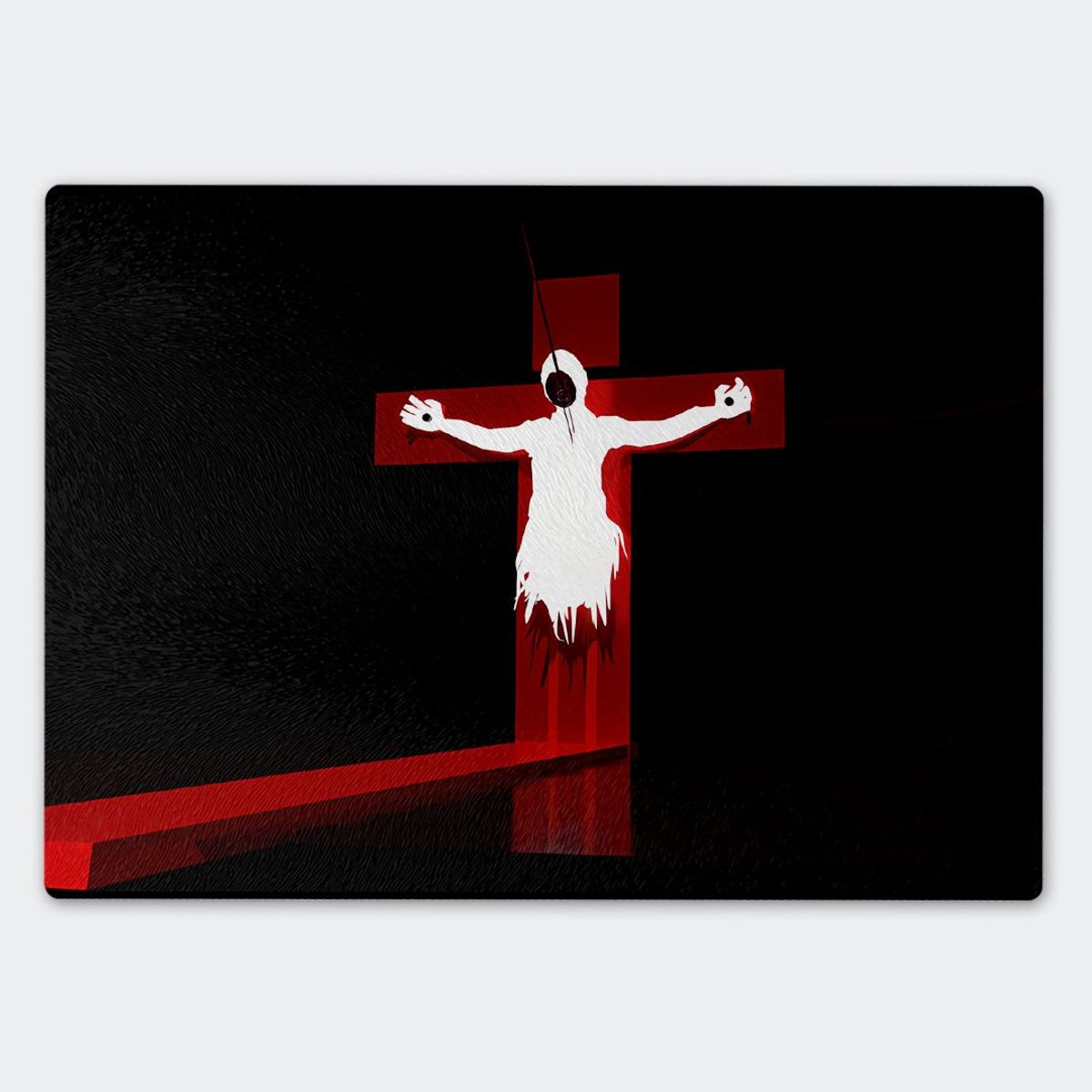 GENERICO - Tabla para picar Artisticat - Diseño Evangelion Lilith Dogma - 28,5x39 cm