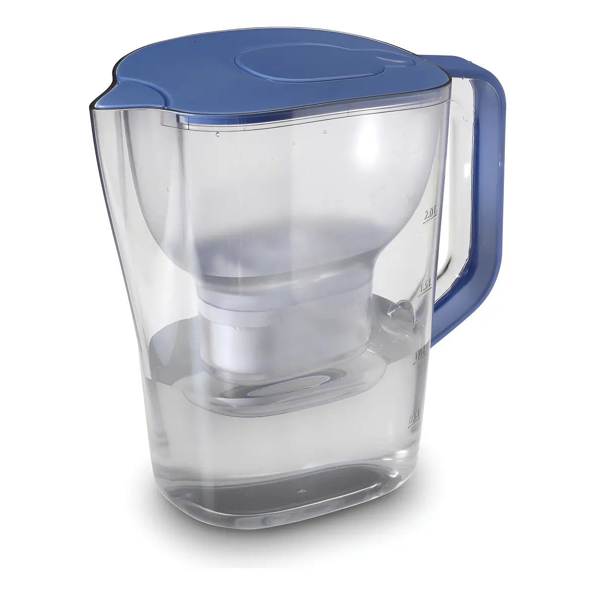 GENERICO - Jarro Purificador De Agua 3,5 Litros Con Filtro-flowmak Color Blanco BELUG