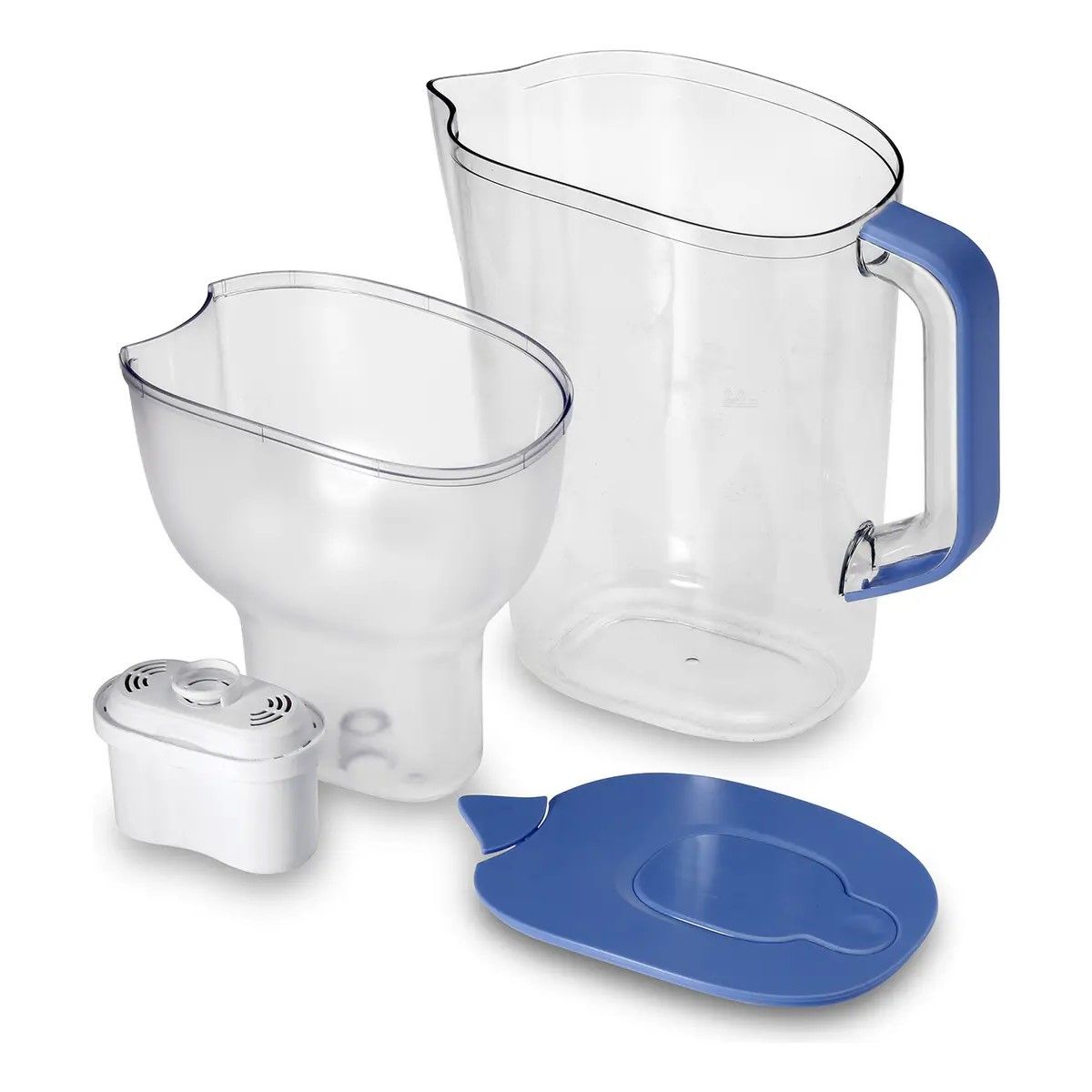 GENERICO - Jarro Purificador De Agua 3,5 Litros Con Filtro-flowmak Color Blanco BELUG