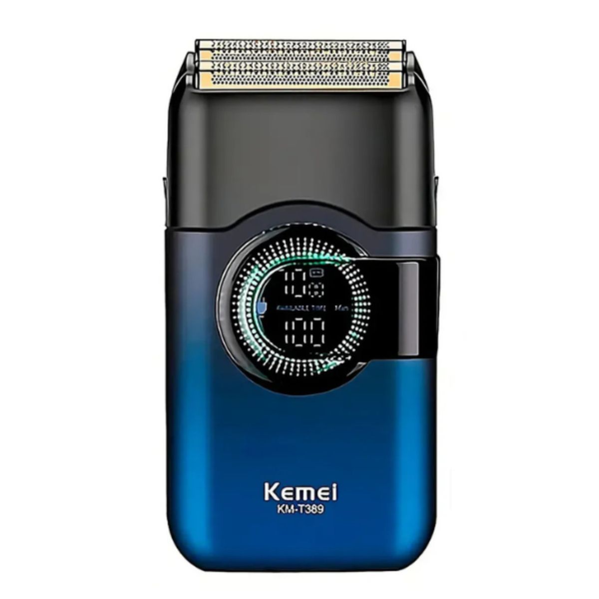 KEMEI - Shaver afeitadora Kemei KM T389 azul