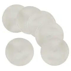 HOMEWELL - Set Individuales White 6