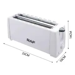 GENERICO - TOSTADORA DE PAN AUTOMÁTICA 4 REBANADAS 1200W RAF R.265