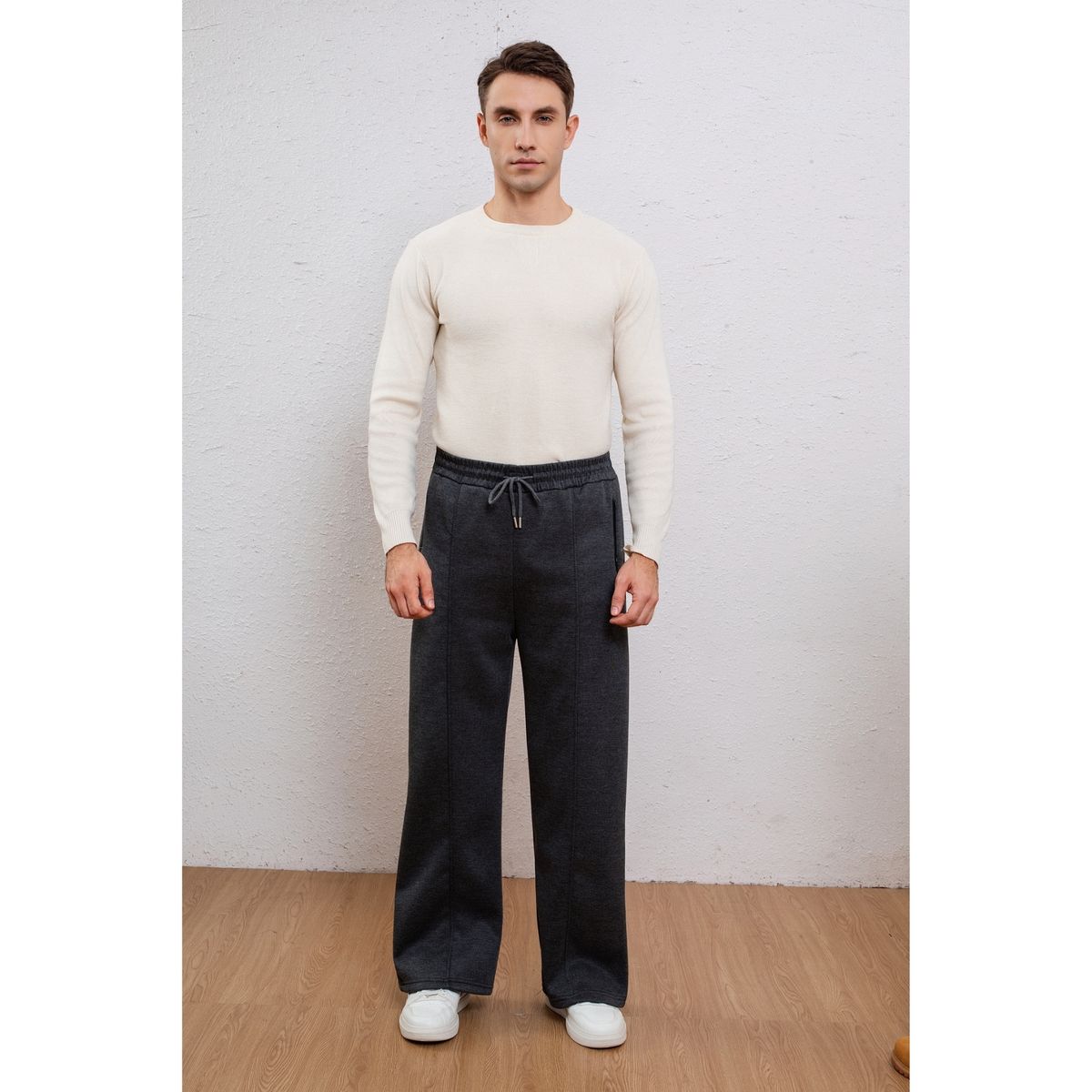 LIKE SHOP - Pantalón Buzo Hombre Ancho Forro Interior Chiporro 7900