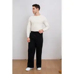 LIKE SHOP - Pantalón Buzo Unisex Ancho Forro Interior Chiporro 7900