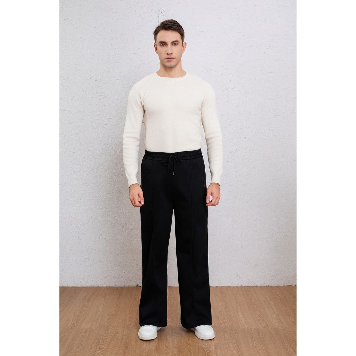 LIKE SHOP - Pantalón Buzo Hombre Ancho Forro Interior Chiporro 7900