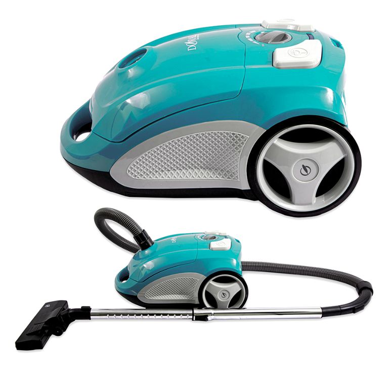 DORAL Aspiradora Eléctrica Turquesa Marca 3.5l Modelo Le Mans