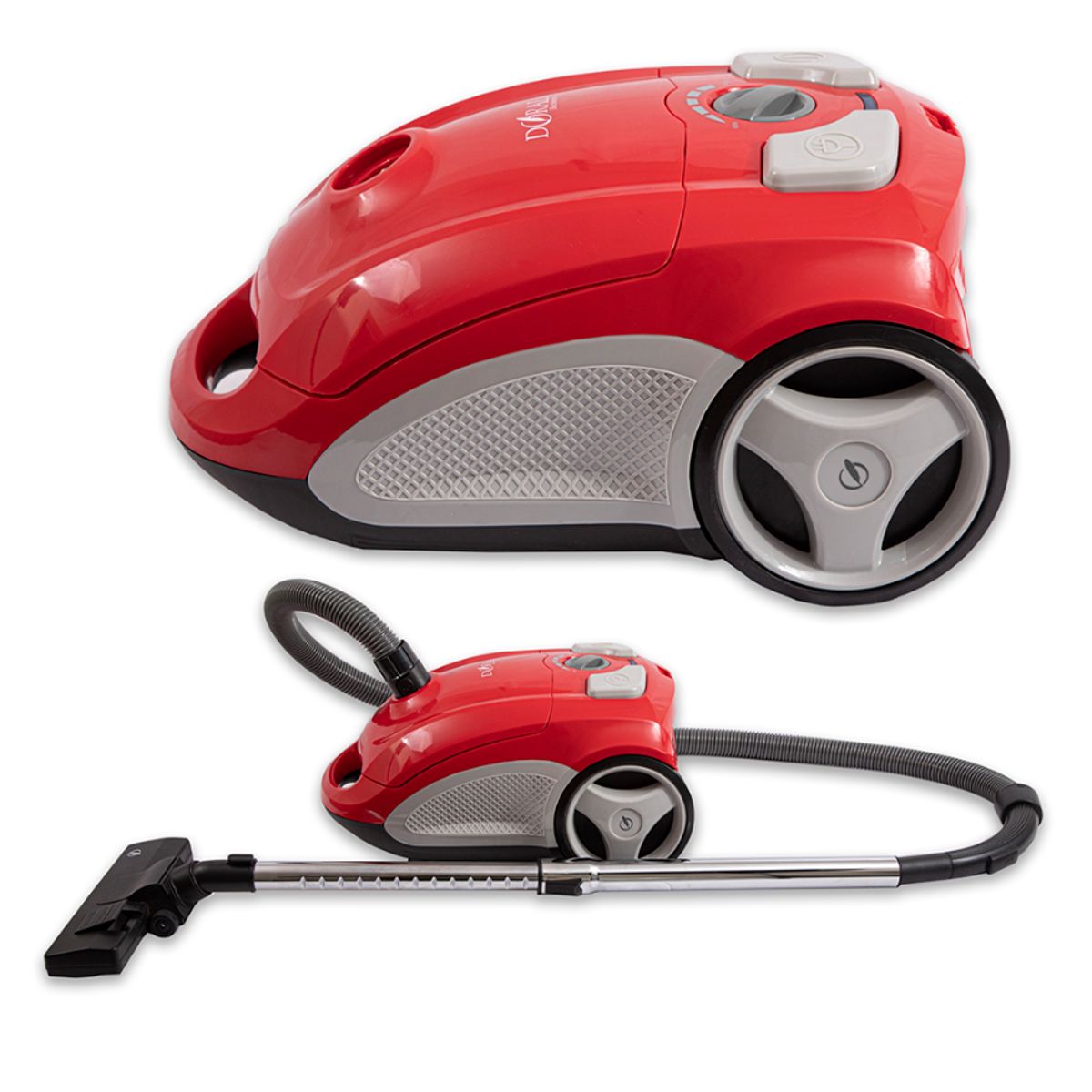 DORAL - Aspiradora Eléctrica Rojo Marca Doral 3.5l Modelo Le Mans