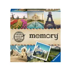 RAVENSBURGER - Juego Memory Travel Destinos del Mundo 2-8 Jugadores