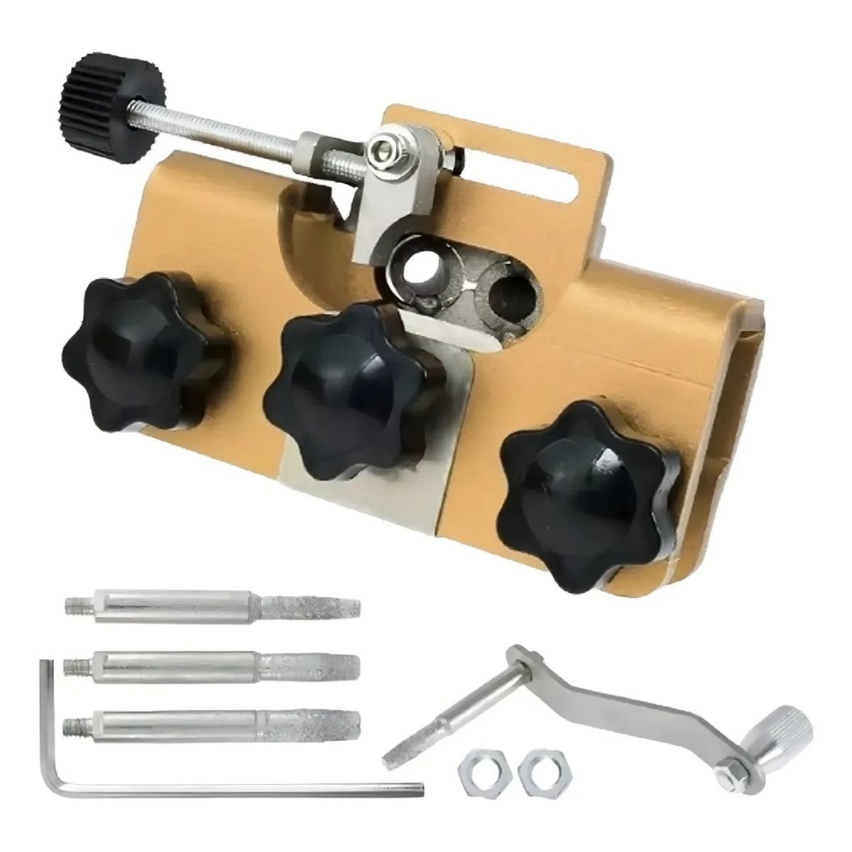 GENERICO - Afilador Sierras Caladoras HDFACTORY Manual para Motosierra Acero Inoxidable