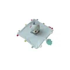 PUMUCKI - Tutito de Apego para Bebé con Mordedor Texturizado Libre de BPA Celeste