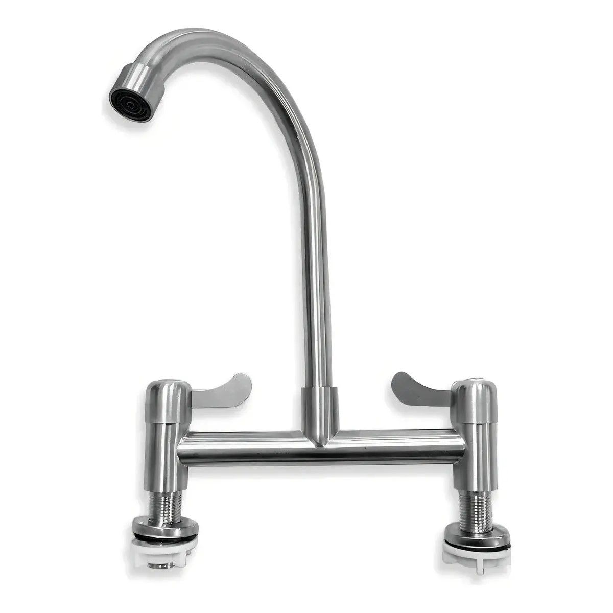 GENERICO - Llave Grifo Combinacion Para Lavaplatos Color Plateado Acabado Acero inoxidable BELUG