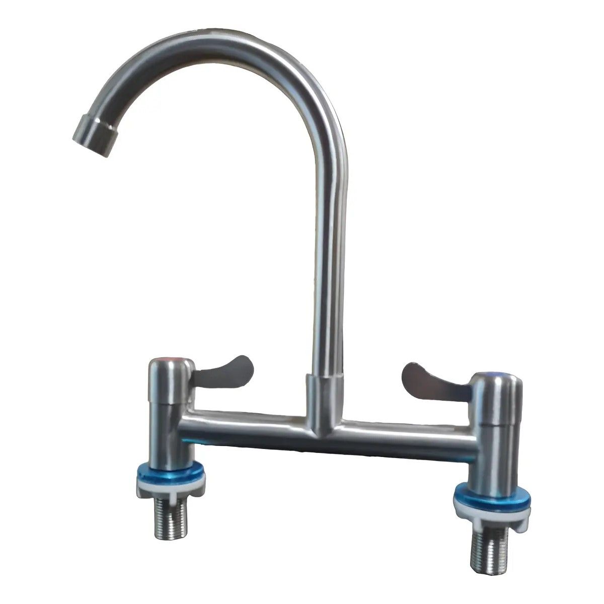 GENERICO - Llave Grifo Combinacion Para Lavaplatos Color Plateado Acabado Acero inoxidable BELUG