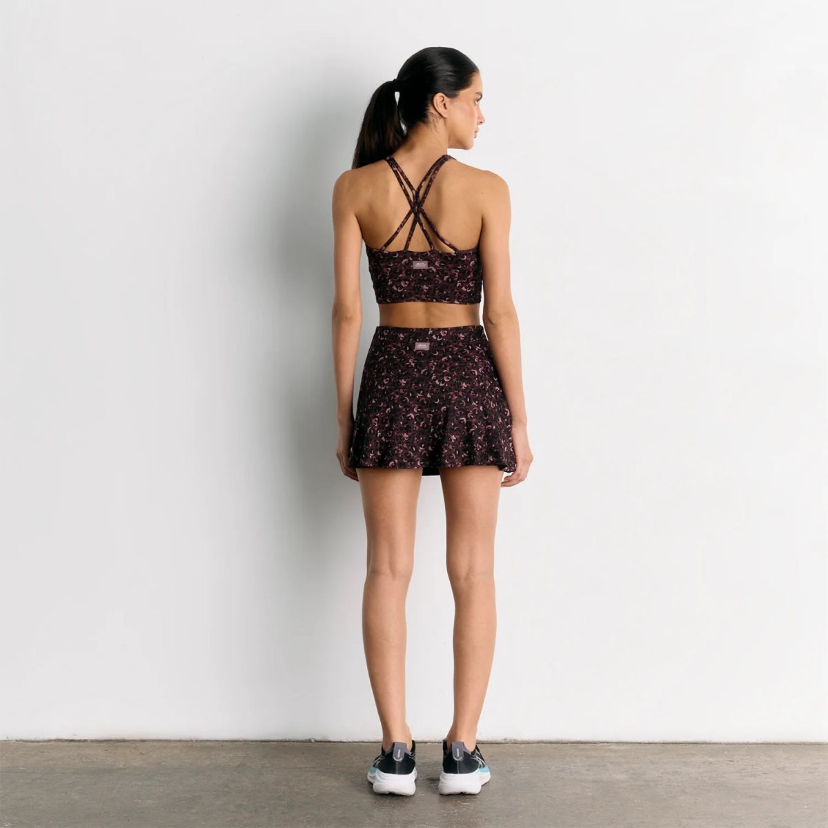 LOUNGE - Falda Short Animal Print Active LOUNGE