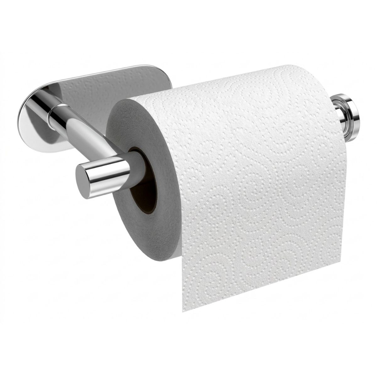 GENERICO - Porta Papel Higiénico de Acero Inoxidable