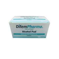DIFEM PHARMA - Toallitas Higienix Alcohol Pad Difem Caja 100 Un