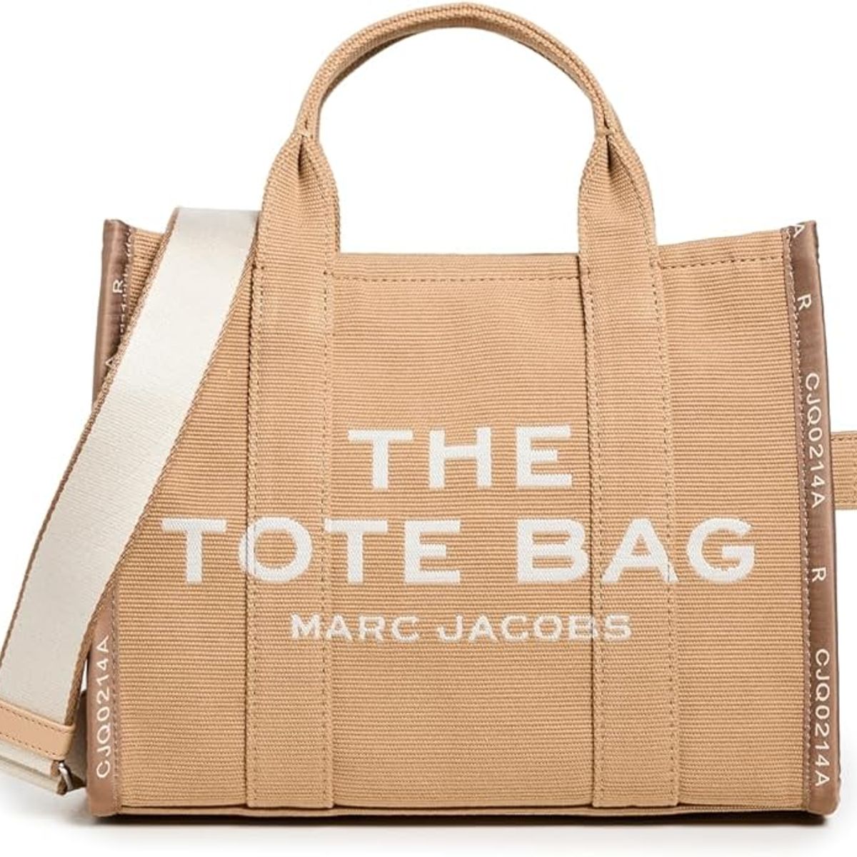 MARC JACOBS - Bolso The Medium Tote Jacquard-Camel