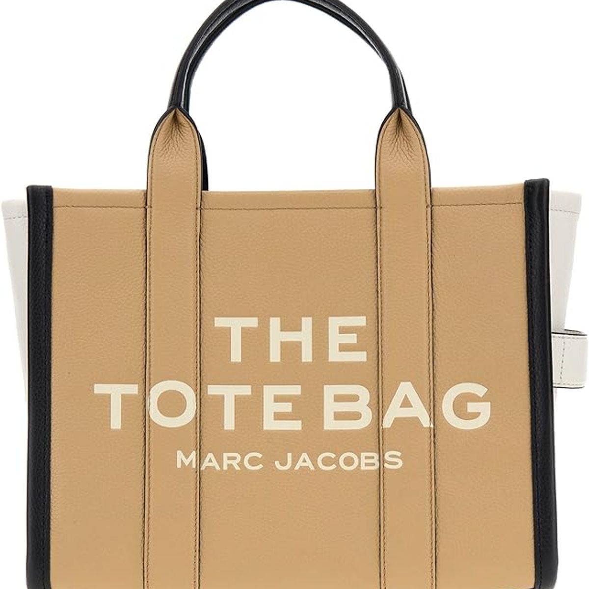 MARC JACOBS - Bolso The Medium Tote Leather-Camel Multi